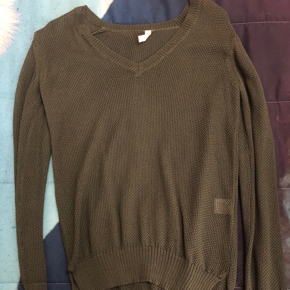 Olive sweater!!